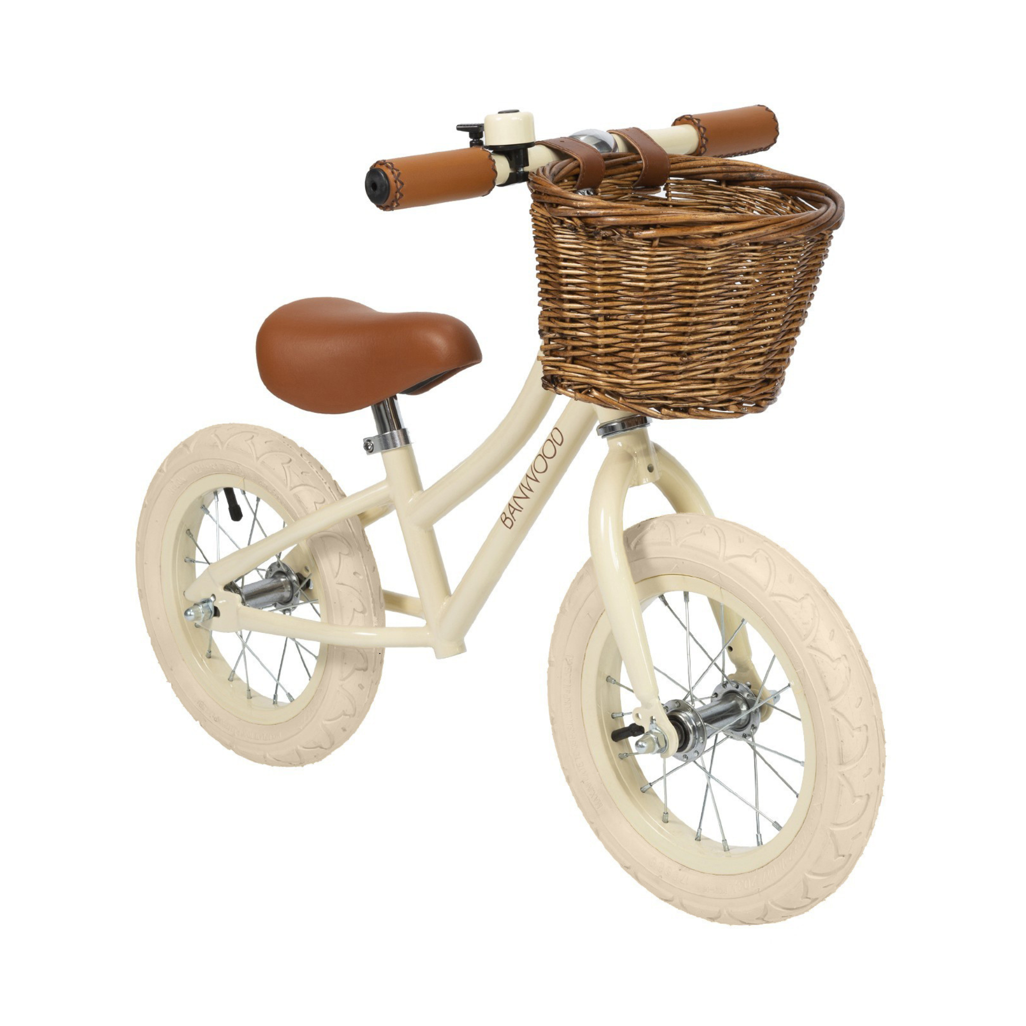 Vintage Balance Bike - Cream